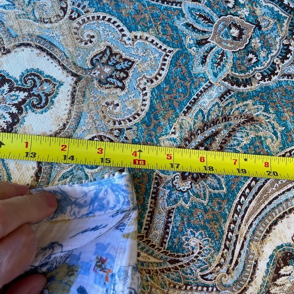 CMC Click NWT “Bicycle Pants” XS Cotton Wide Leg Cropped High Waist Made in USA - Picture 10 of 16